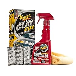 Meguiar's G191700 Smooth Surface Clay Kit, Safe and