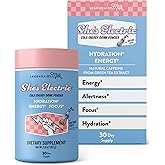 Legendairy Milk She’s Electric – Cola Flavor, Energy Powder Clean Energy Hydration Powder - Sugar Free - Calorie Free - Vitamin B6 & Vitamin B12 - Green Tea Extract - Beverage, Drink Mix