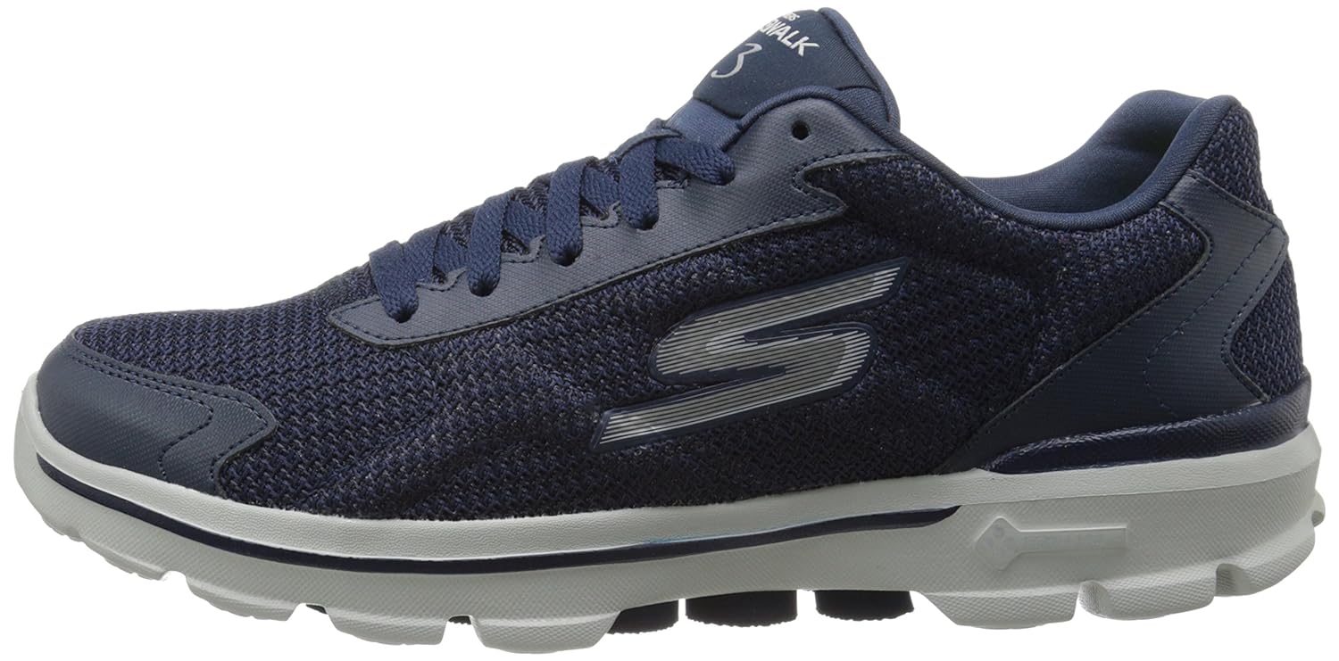 skechers go walk 3 lace up mens