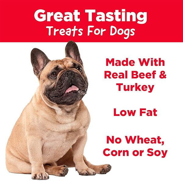 COUNTRY KITCHEN BEEF & TURKEY MEATY STICKS SOFT CHEW DOG TREATS, GREAT TASTING, MADE WITH REAL BEEF & TURKEY, 25 OZ