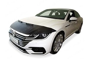AUTO-BRA AB3-00351 HOOD BRA Front End Nose Mask Compatible with VW Volkswagen Arteon since 2017 - Bonnet Bra STONEGUARD PROTECTOR TUNING