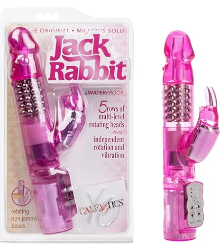 Amazon.com: CalExotics Novelties Petite Jack Rabbit Vibrator, Pink