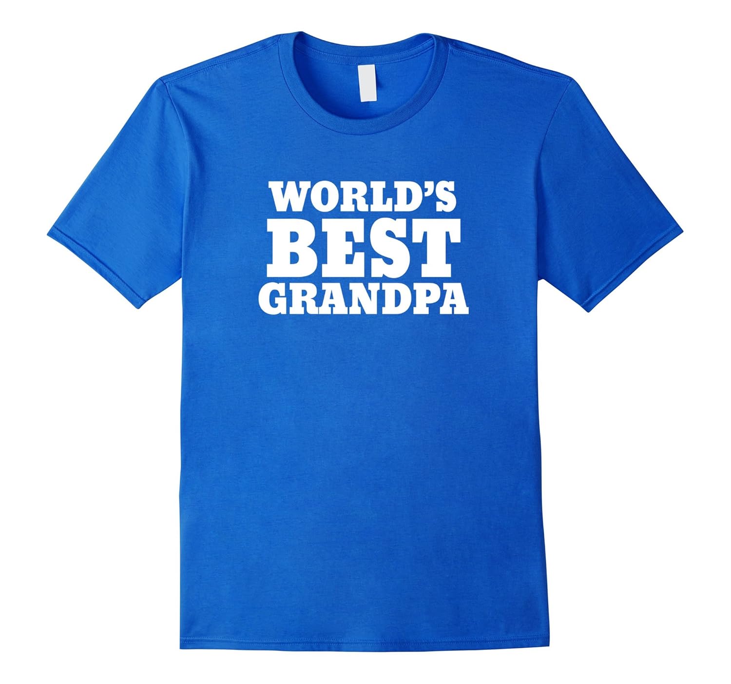 World's best grandpa - grandparent t-shirt-anz