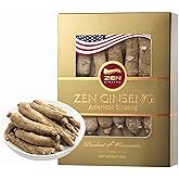 1 Box of American Wisconsin Ginseng Super Long Jumbo Root (4oz) Performance & Mental Health for Men & Women