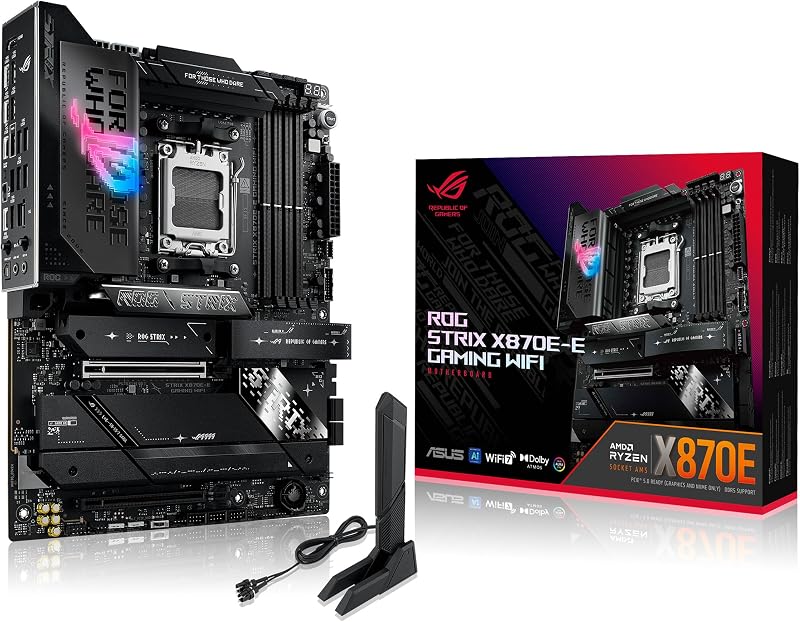 ASUS ROG Strix X870E-E Gaming WiFi AMD AM5 ATX Motherboard
