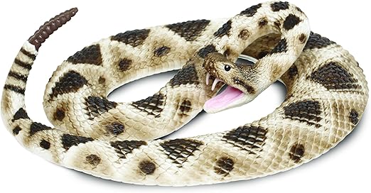 Toob Safari Incredible Creatures Eastern Diamondback Rattlesnake Miniatur Mehrfarbig Amazon De Spielzeug