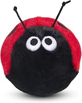 Petface Lindy the Ladybird Plush Dog Toy with Squeaker view 2