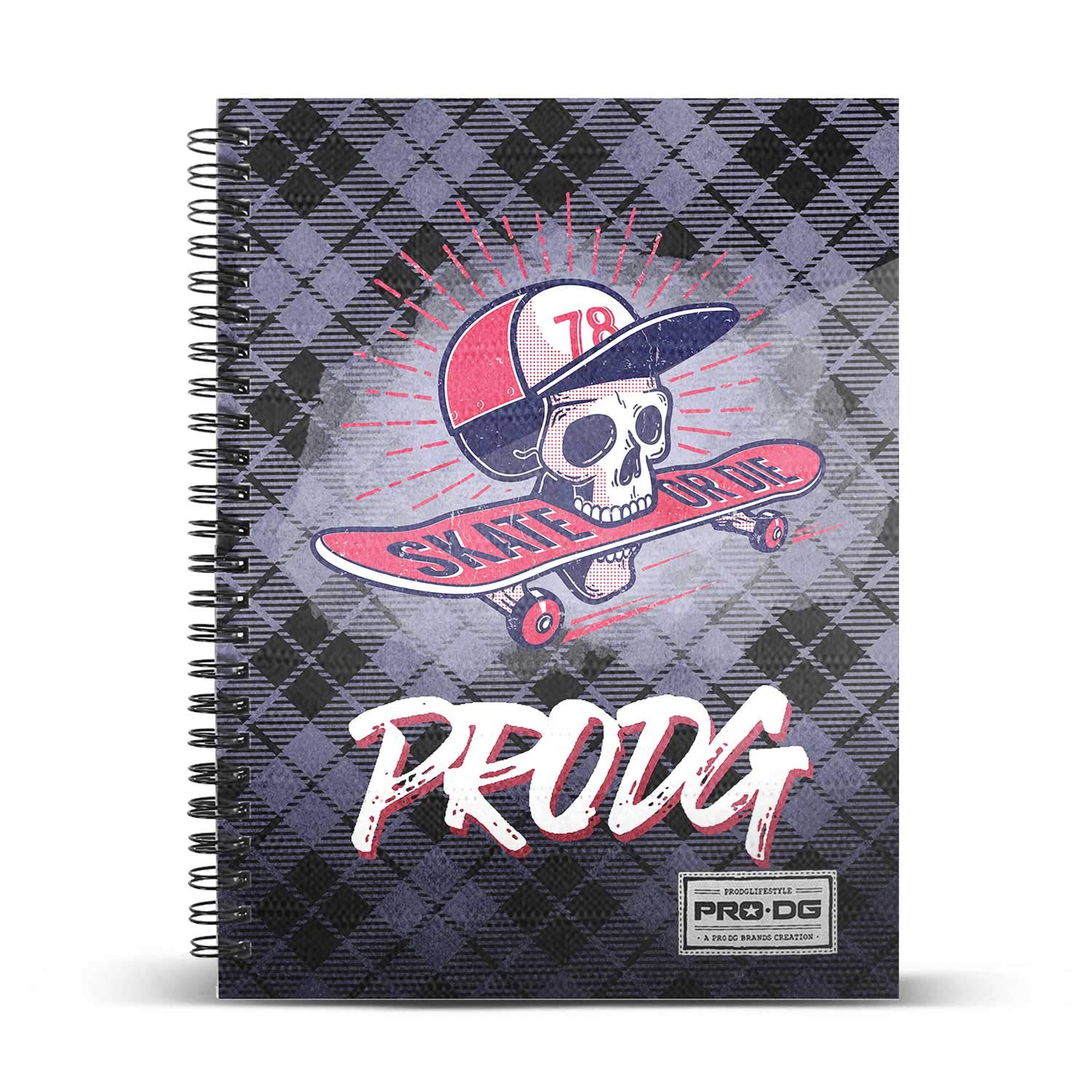 PRODG Skull-DIN A4 S Notebook