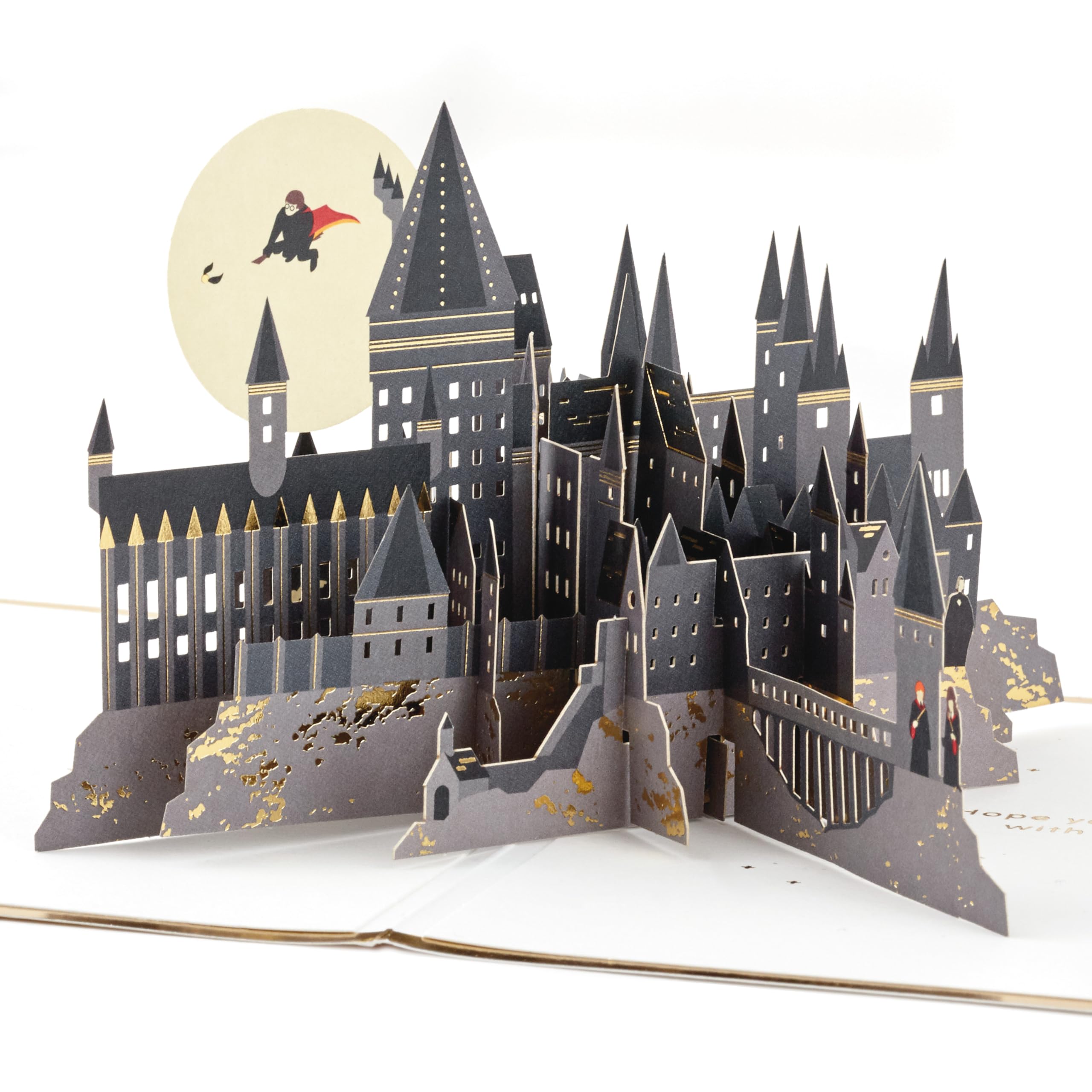 Hallmark Signature Paper Wonder Pop Up Birthday Card (Harry Potter), WHITE