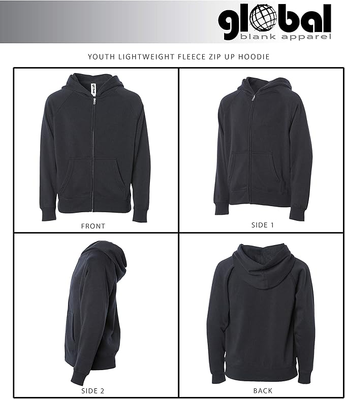 blank youth hoodies