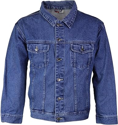 button jean jacket