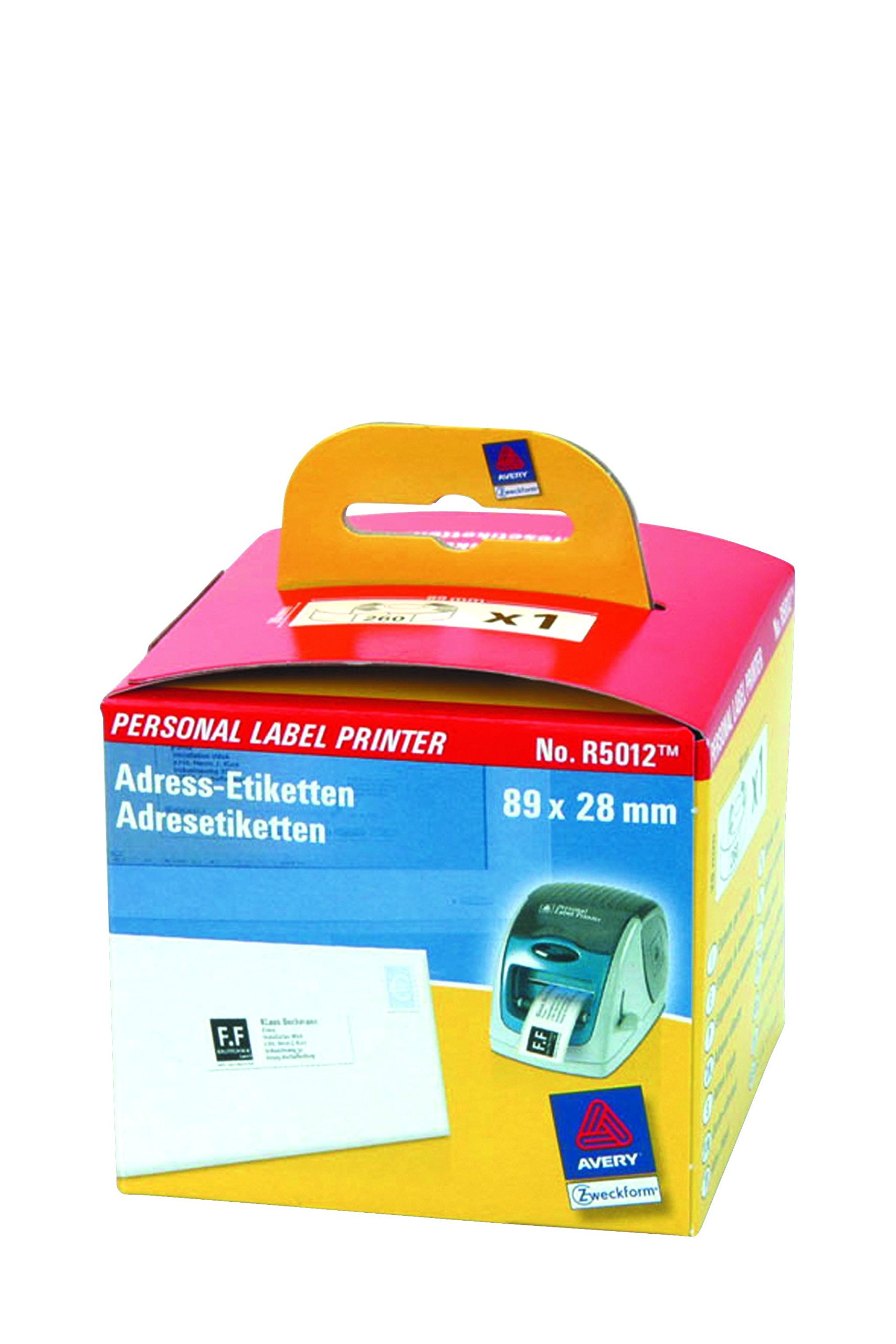 Avery R5012 Address Labels 260 Labels per RolL