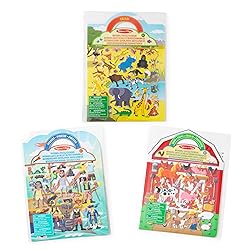 Melissa & Doug Puffy Sticker Activity Books Set of