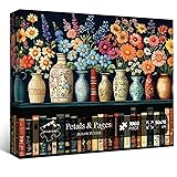 Wildflower Puzzles for Adults 1000 Pieces, PICKFORU