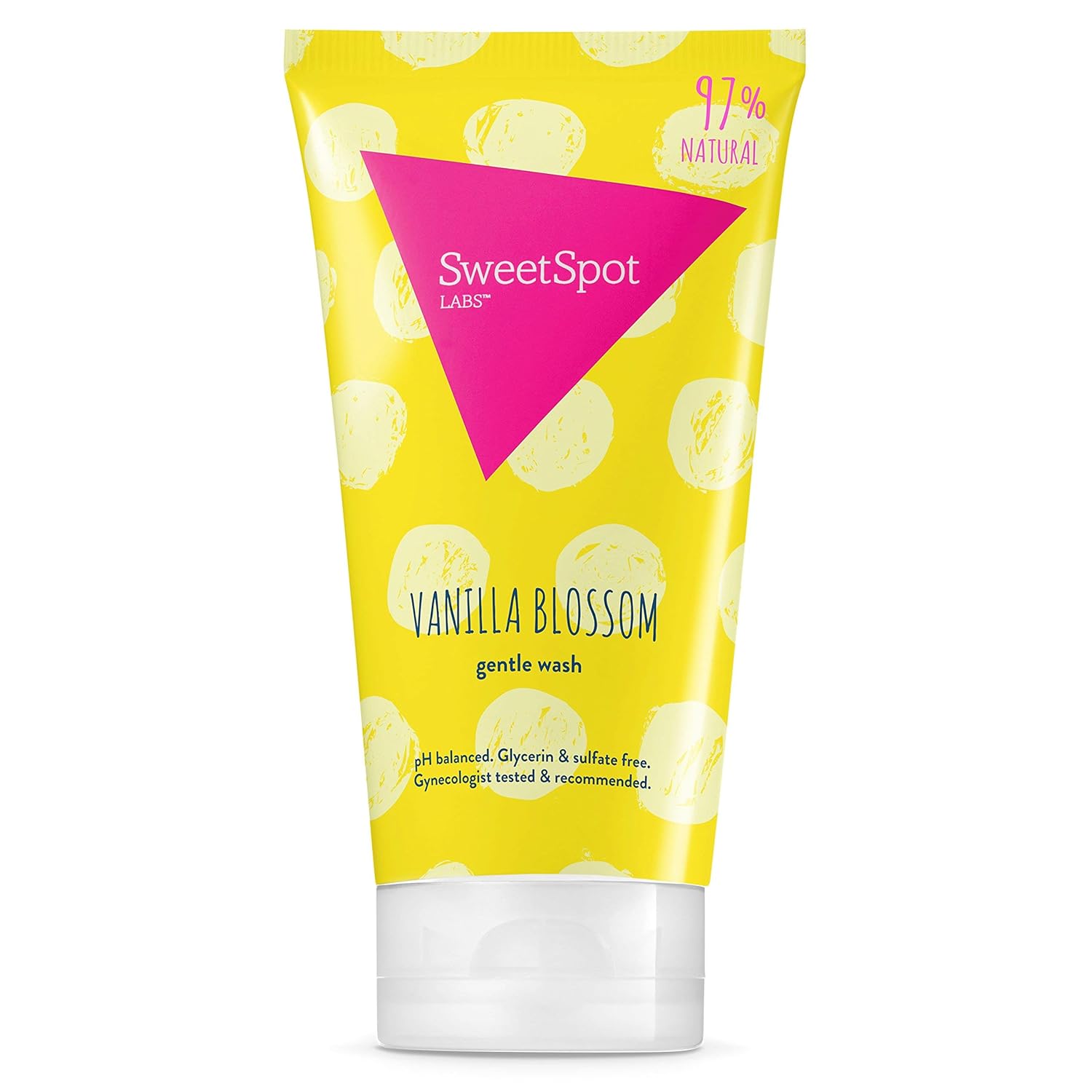 SweetSpot Labs Natural, pH Balanced, Gentle Feminine Body Wash, Vanilla