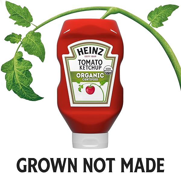 HEINZ ORGANIC TOMATO KETCHUP, 32 OZ BOTTLE