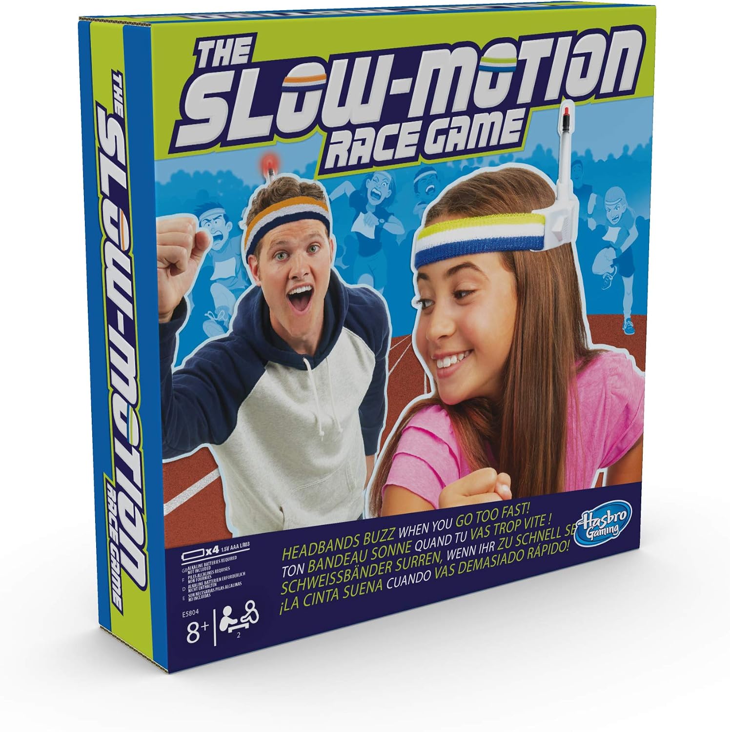 Juegos en Familia Hasbro - The Slow Motion Race Game, Multicoloured (E5804EU4), Multi-coloured, Medium - Image 4