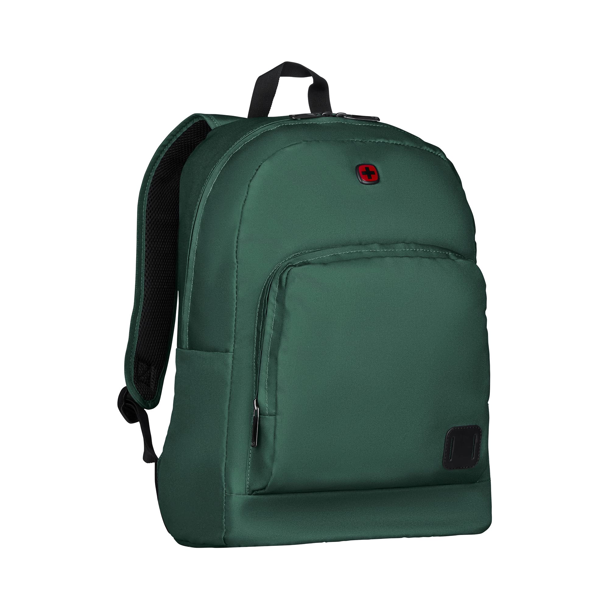 Wenger 610197 CRANGO 16" Laptop Backpack, Padded Laptop Compartment with Essentials Organizer in Green (27 Litres)
