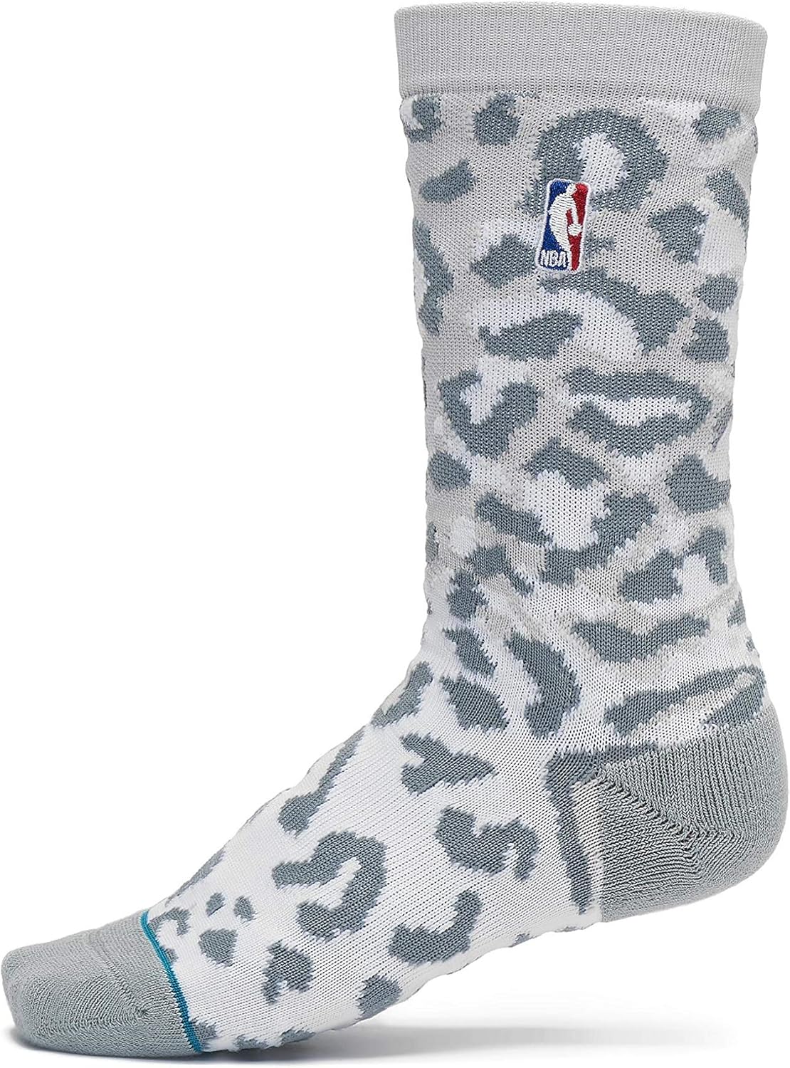 grey nba socks