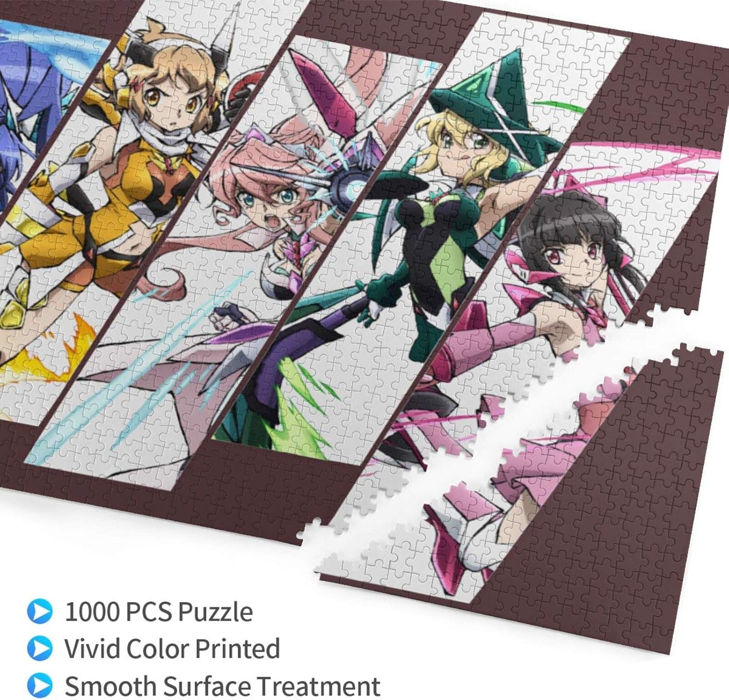 Amazon 戦姫絶唱シンフォギア 2 1000ピース ジグソーパズルパズル子供初期教育知的おもちゃパズルキッズ画像アニメフトクリエイティブ減圧おもちゃ ジグソーパズル おもちゃ