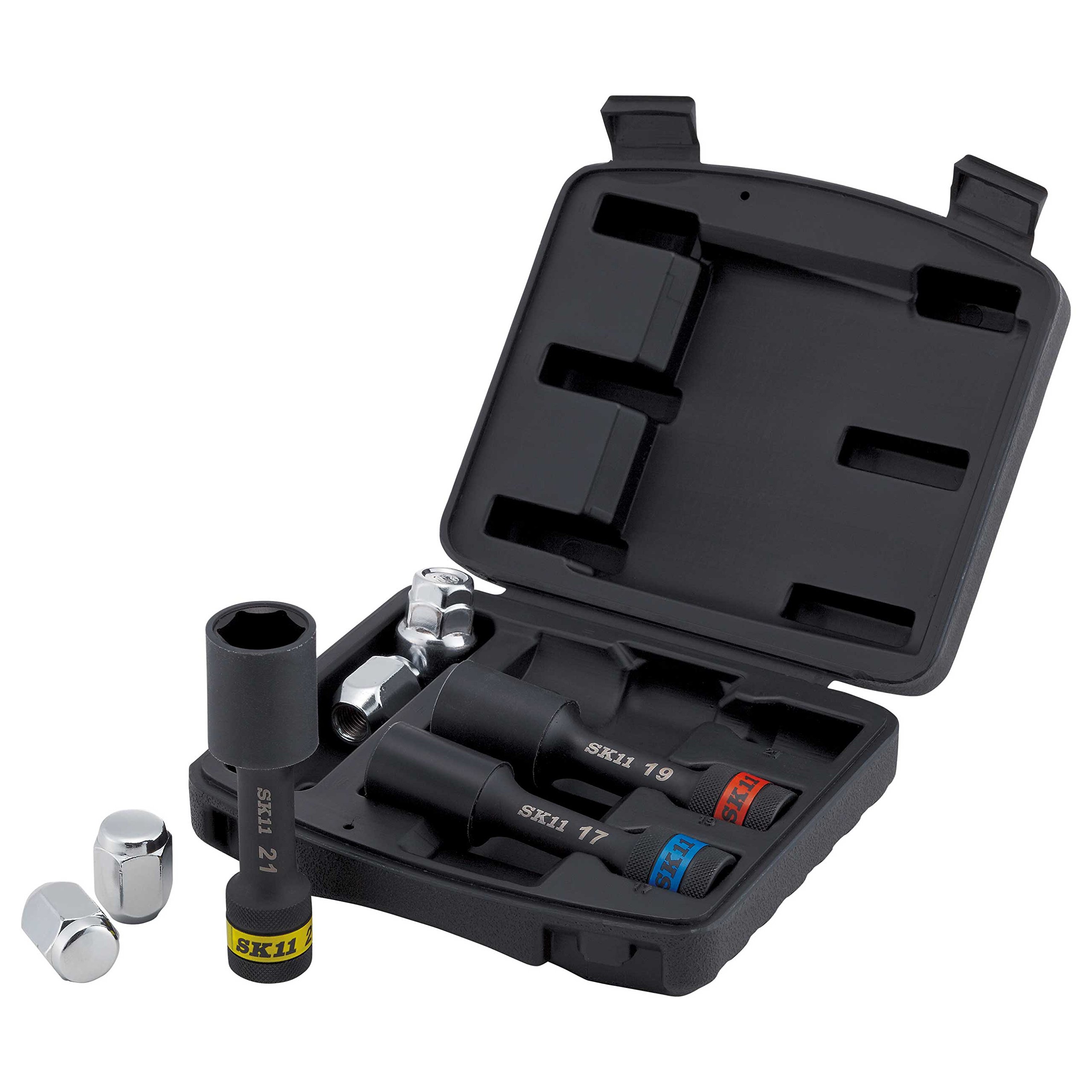 SK11 インパクトレンチ用ホイールナットソケットセット 17・19・21mmの商品画像