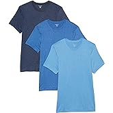 Evolve Mens Performance Cotton 3 Pack Crew Neck T-Shirts