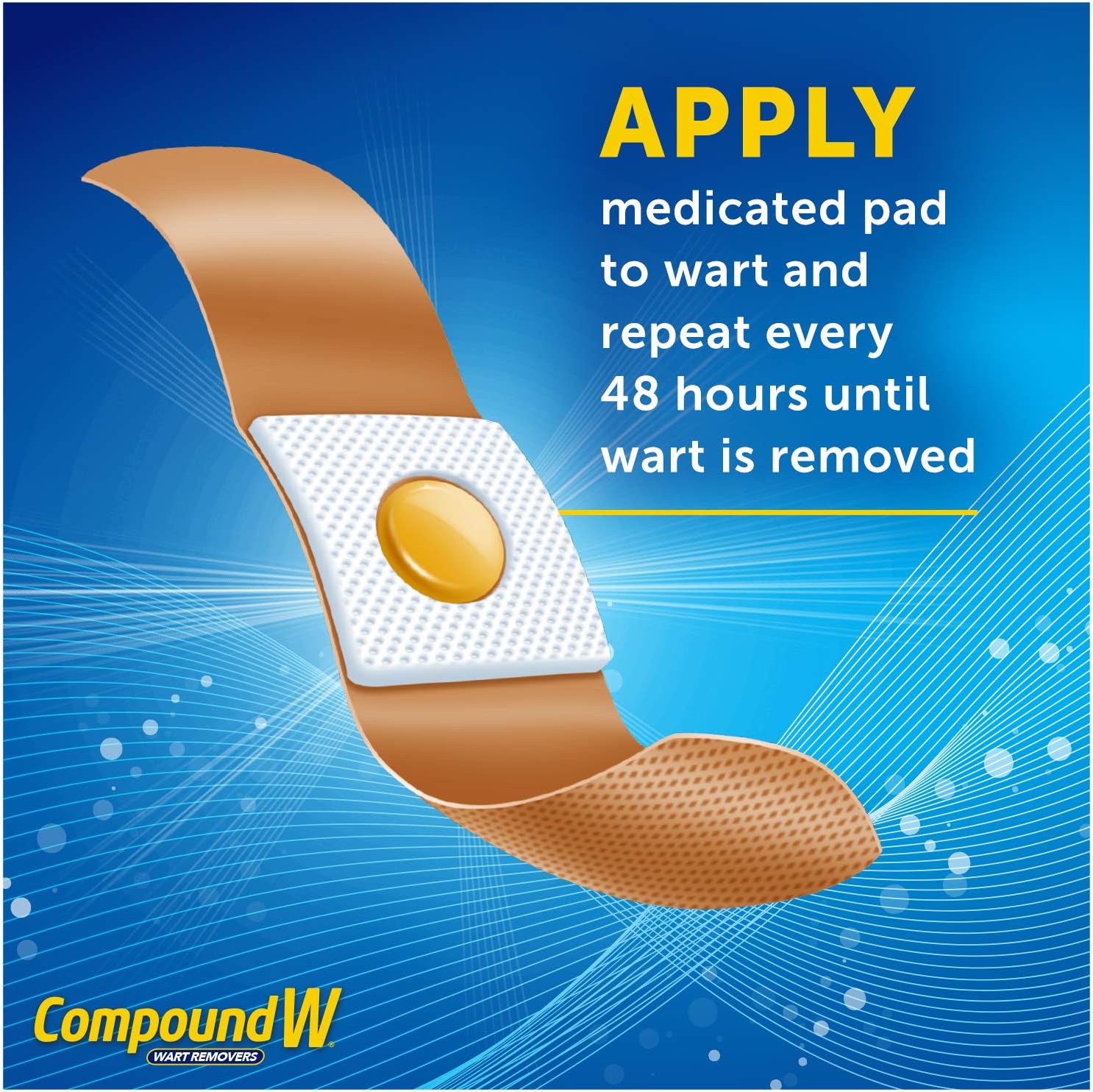 Compound W One Step Pads | Salicylic Acid Wart Remover | 14 Count (Pack of 1) Pads, White: Health & Personal Care