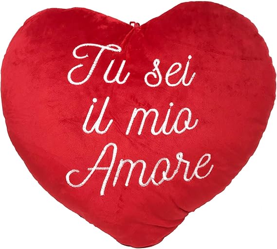 Mood Peluche Con Frase D Amore A Forma Di Cuore Dimensioni 25x15 Cm Circa Amazon It Giochi E Giocattoli