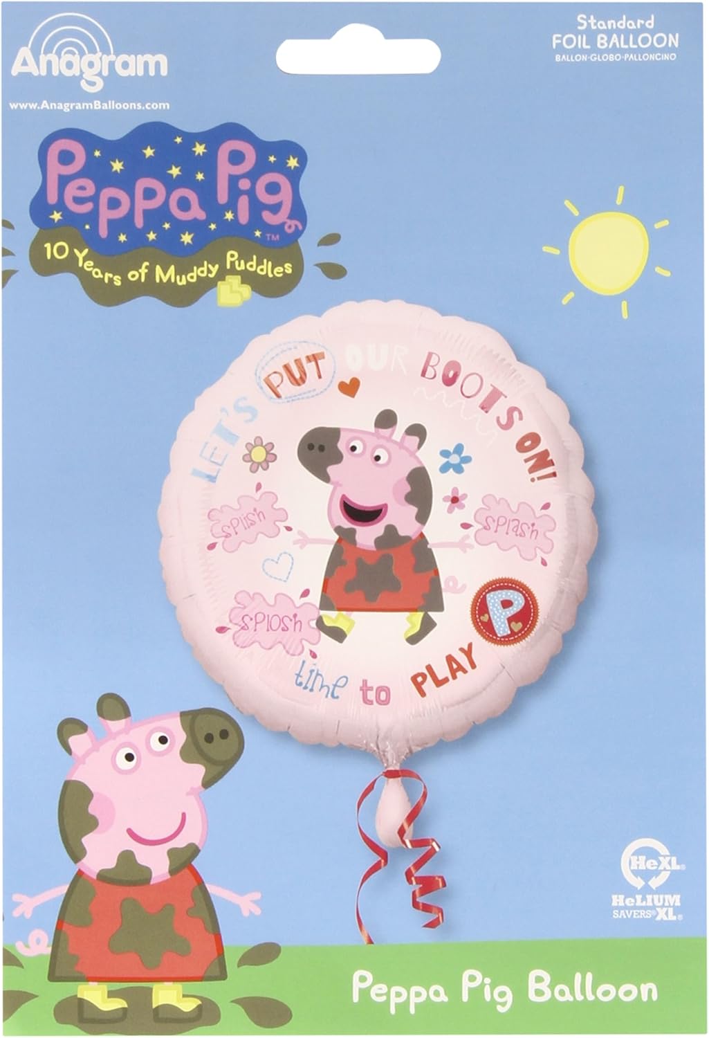Amscan - Globos Peppa pig (2974801): Amazon.es: Electrónica