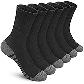 Felicigeely Athletic Crew Socks Cushion Running Socks Performance Breathable Sports Socks for Men