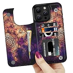 LETO for iPhone 16 Pro Max Case Wallet - Flip Folio