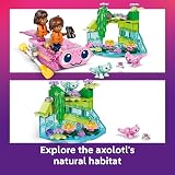 LEGO Friends Axolotl Adventure Boat Toy 42681 with 2 Mini Dolls & Axolotl view 5