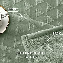 Excervent Soft Fleece Throw Blanket