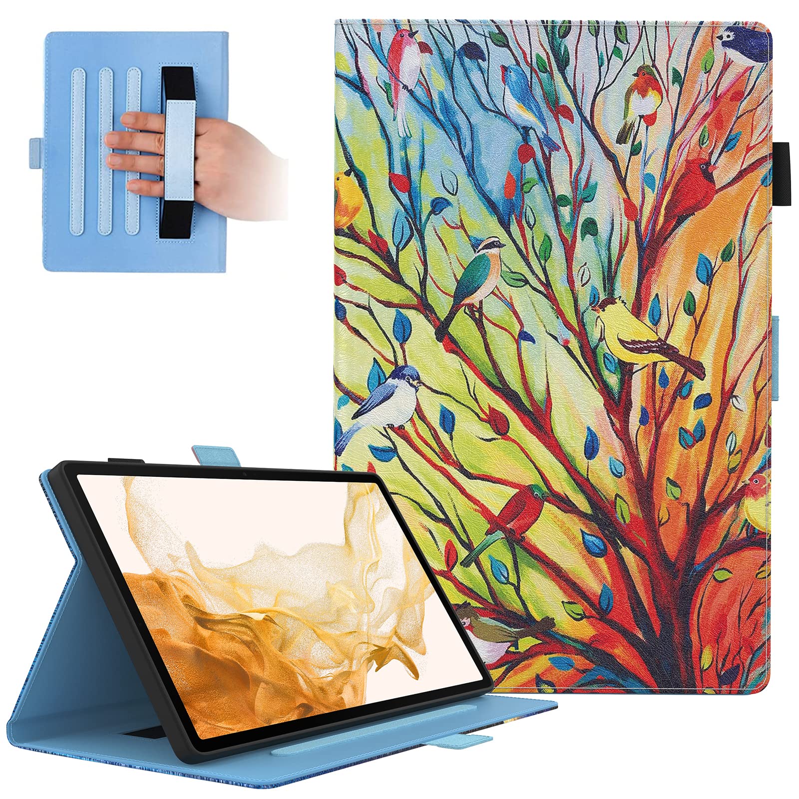 Dteck Case for Galaxy Tab S9+/S7 FE/S8 Plus/S7 Plus