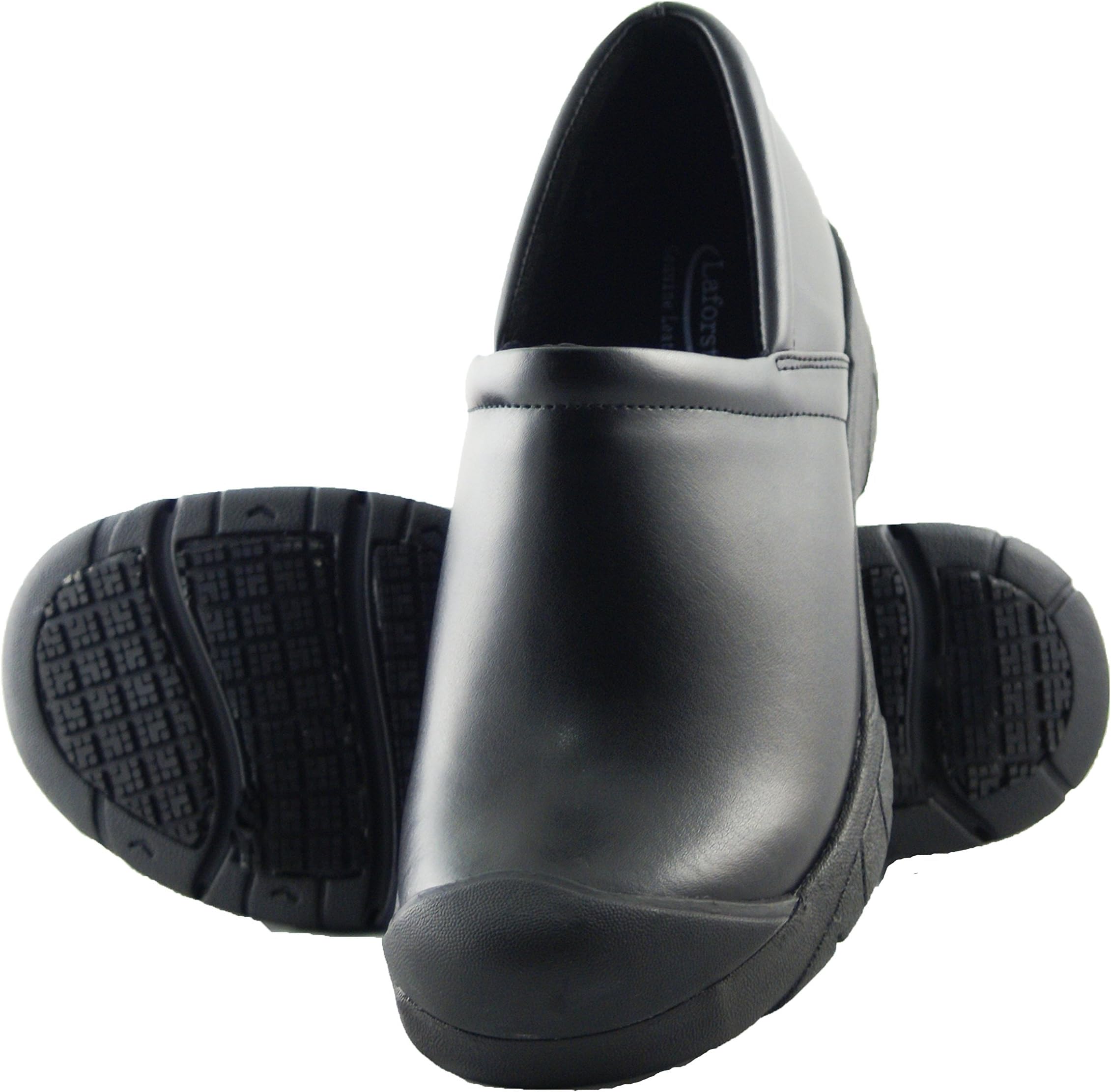 Townforst Kevin Men's Slip and Oil Resistant Shoes Black