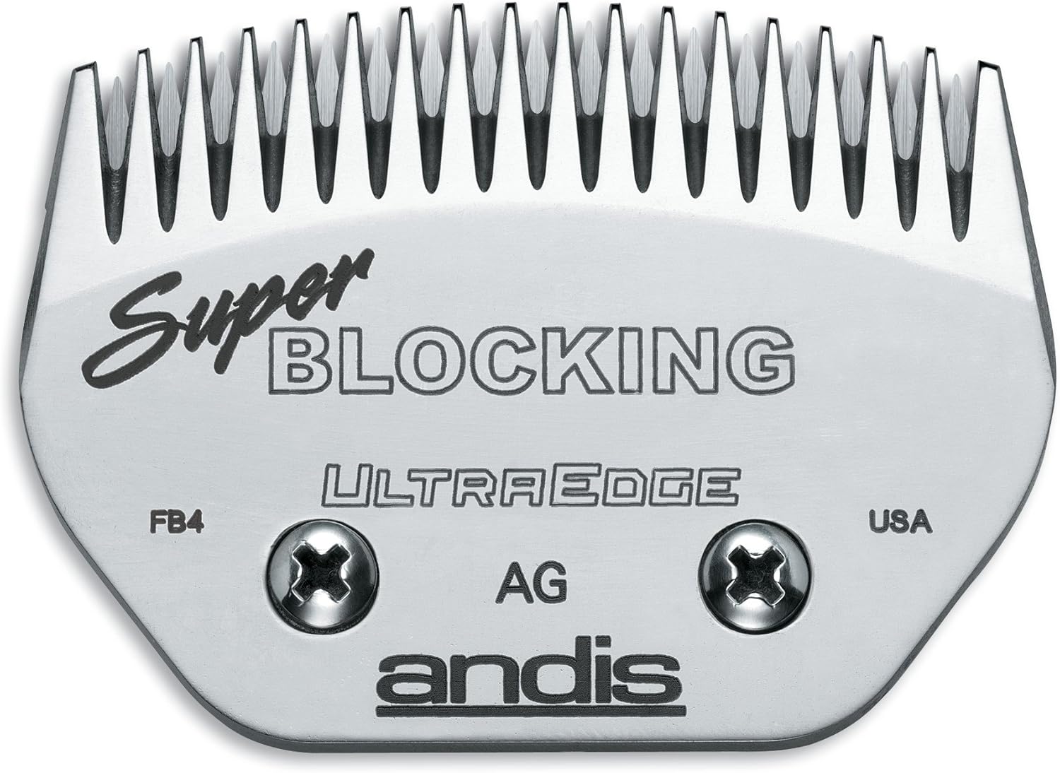 Andis Carbon Infused Steel UltraEdge Dog Clipper Blade, Size-7 Skip Tooth, 1/8-Inch Cut Length (64080): Pet Supplies