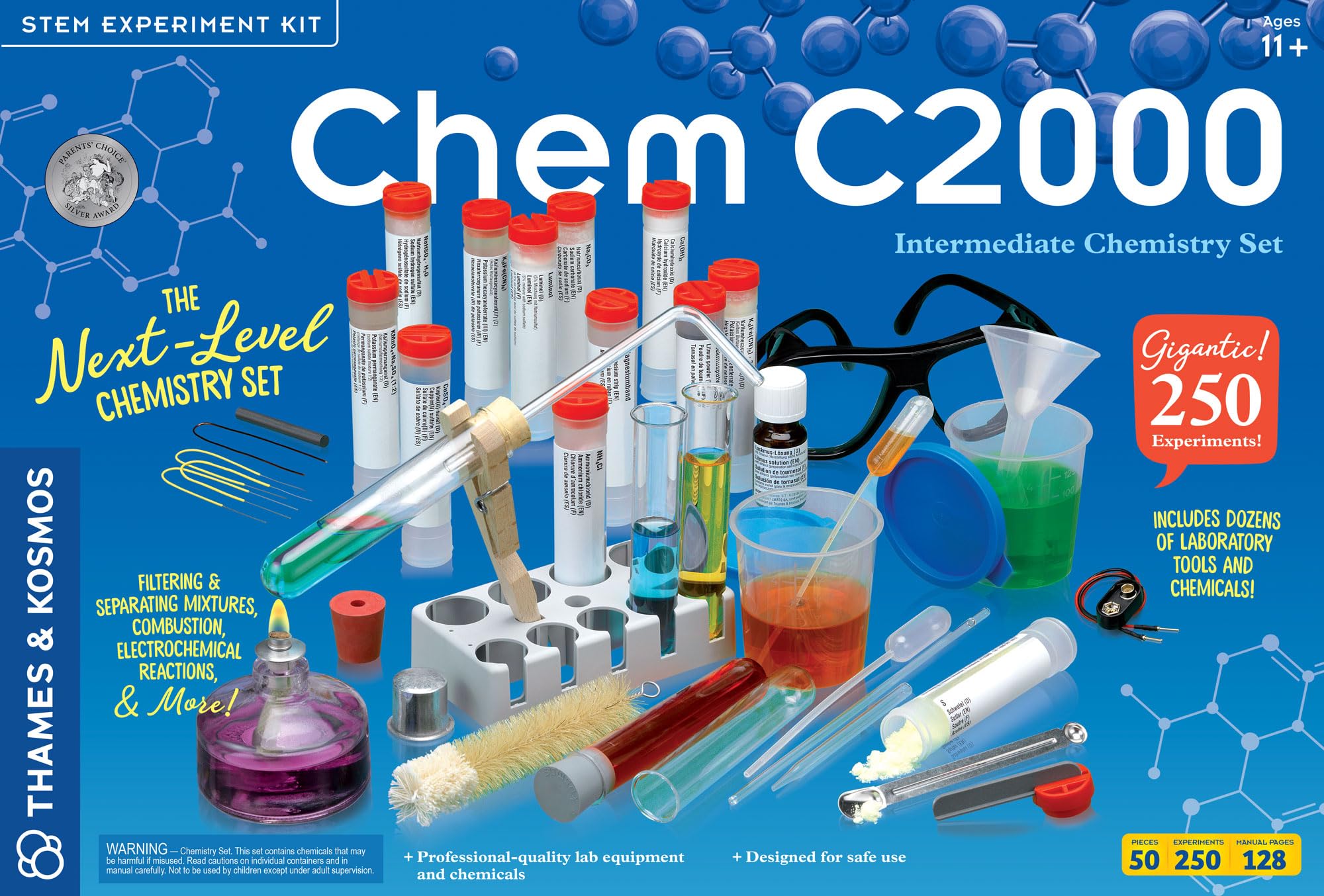 Thames & Kosmos Chem C2000 (V 2.0) Intermediate Chemistry Set