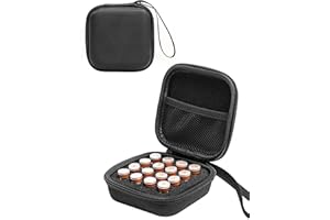 Insulin Peptide Case for Fridge, Vial Holder Storage Organizer for Travel with Hard Shell, Fits 1ml 2ml 3ml Vials, GLP-1 Etc,