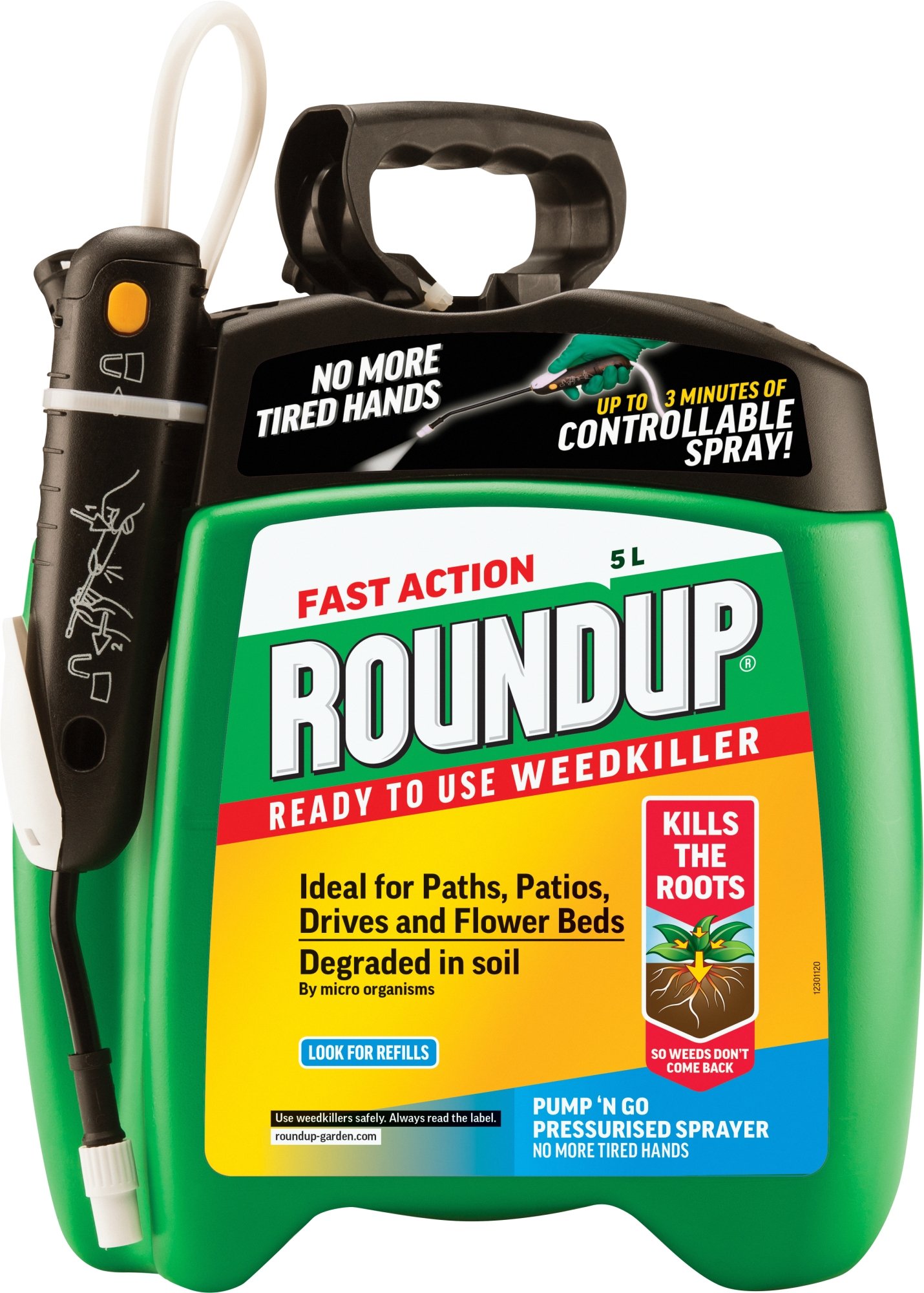 Roundup Fast Action Weedkiller Pump n Go Spray (Ready to Use) 5 L eBay