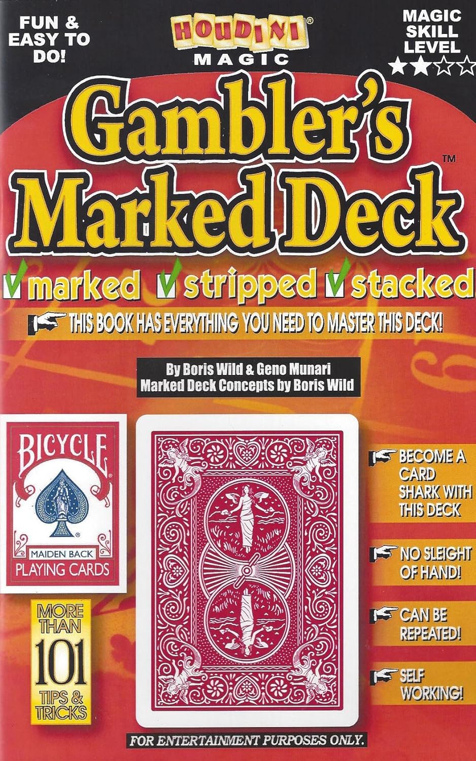 Bicycle Gambler'S Marked Deck Amazon.co.uk Toys & Games