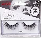 KISS Lash Couture Triple Push Up False Lashes Teddy 3D Volume Reusable Glue view 1