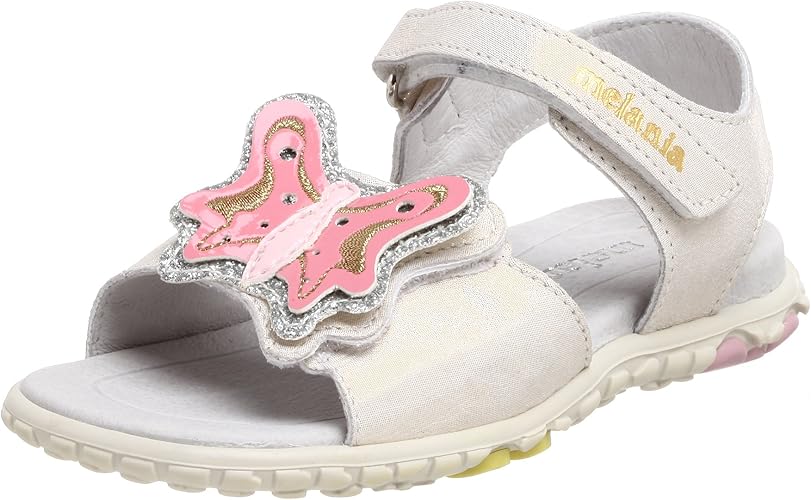 Amazon.com | Melania Toddler/Little Kid ML-4413W Sandal, Clear/Gold, 27 EU (US Little Kid 10-10. 