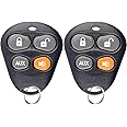 KeylessOption Keyless Entry Remote Starter Car Key Fob Alarm for Aftermarket Viper Automate EZSDEI474V 474V (Pack of 2)