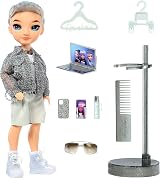 Rainbow High Aidan Russell Purple Boy Doll with Outfit & 10+ Accessories view 2