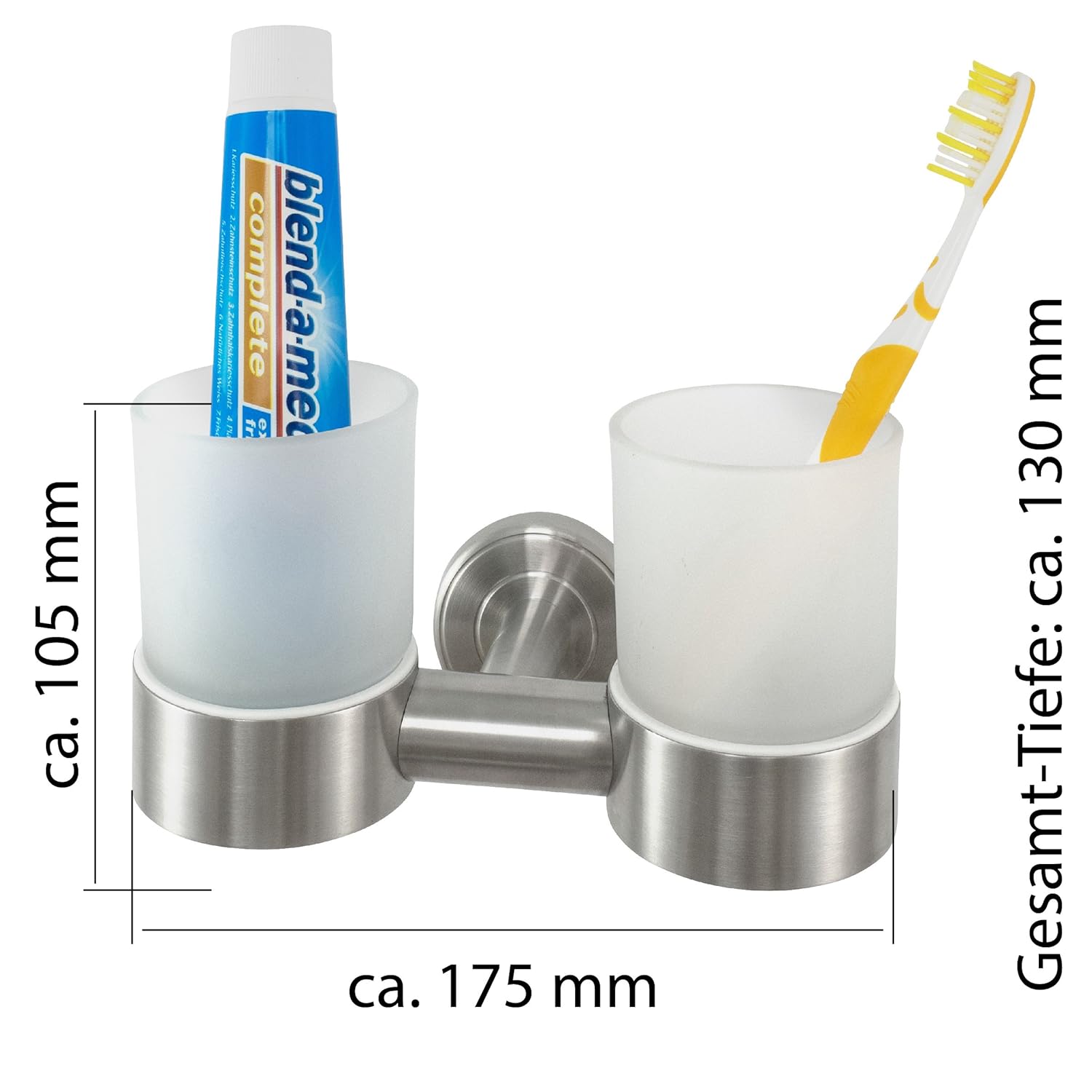 Badserie Ambiente - Zahnputzbecher | Zahnputzbecherhalter
