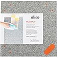 oliso MultiMat Wool Pressing Pad – 100% New Zealand Wool, 14" x 14", ½" Thick – Ideal for Quilting, Sewing & Crafting (Single