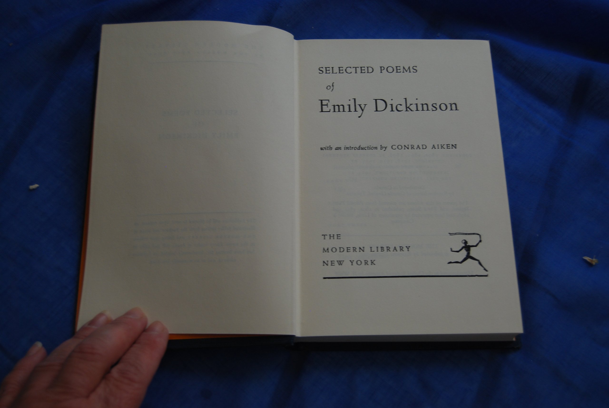 Selected Poems Of Emily Dickinson With An Introduction By Conrad Aiken 1924 Dickinson Emily Amazon Com Books