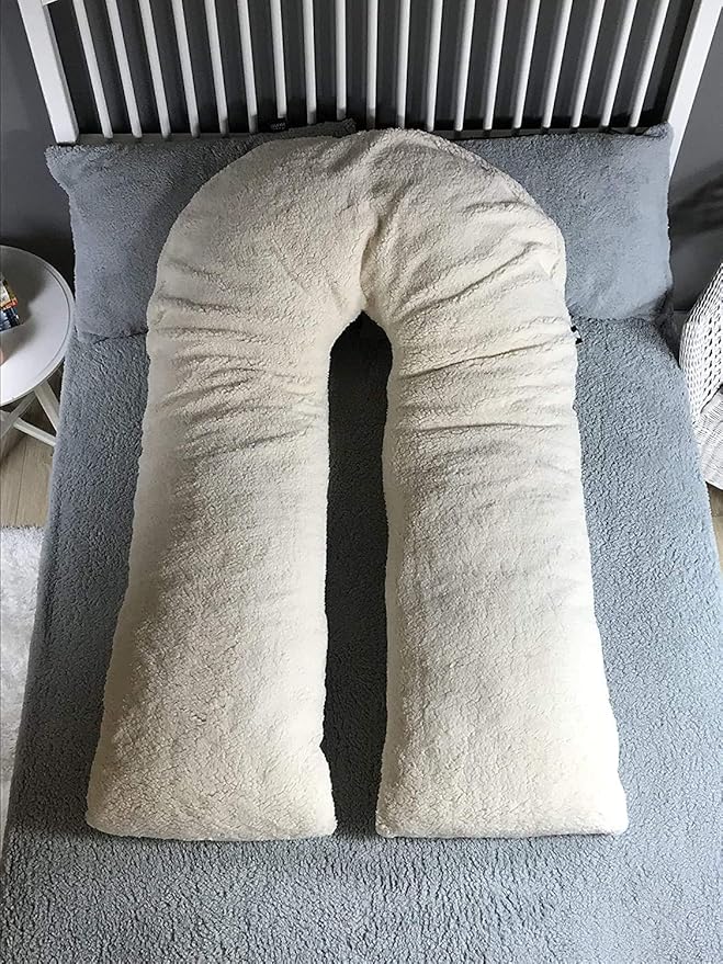 Jennifer jd Davidson Pregnancy Pillow Case 12ft U Shape Soft Teddy