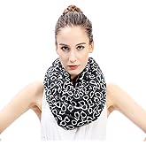 Lina & Lily Sunglasses Print Women's Infinity Scarf Lightweight