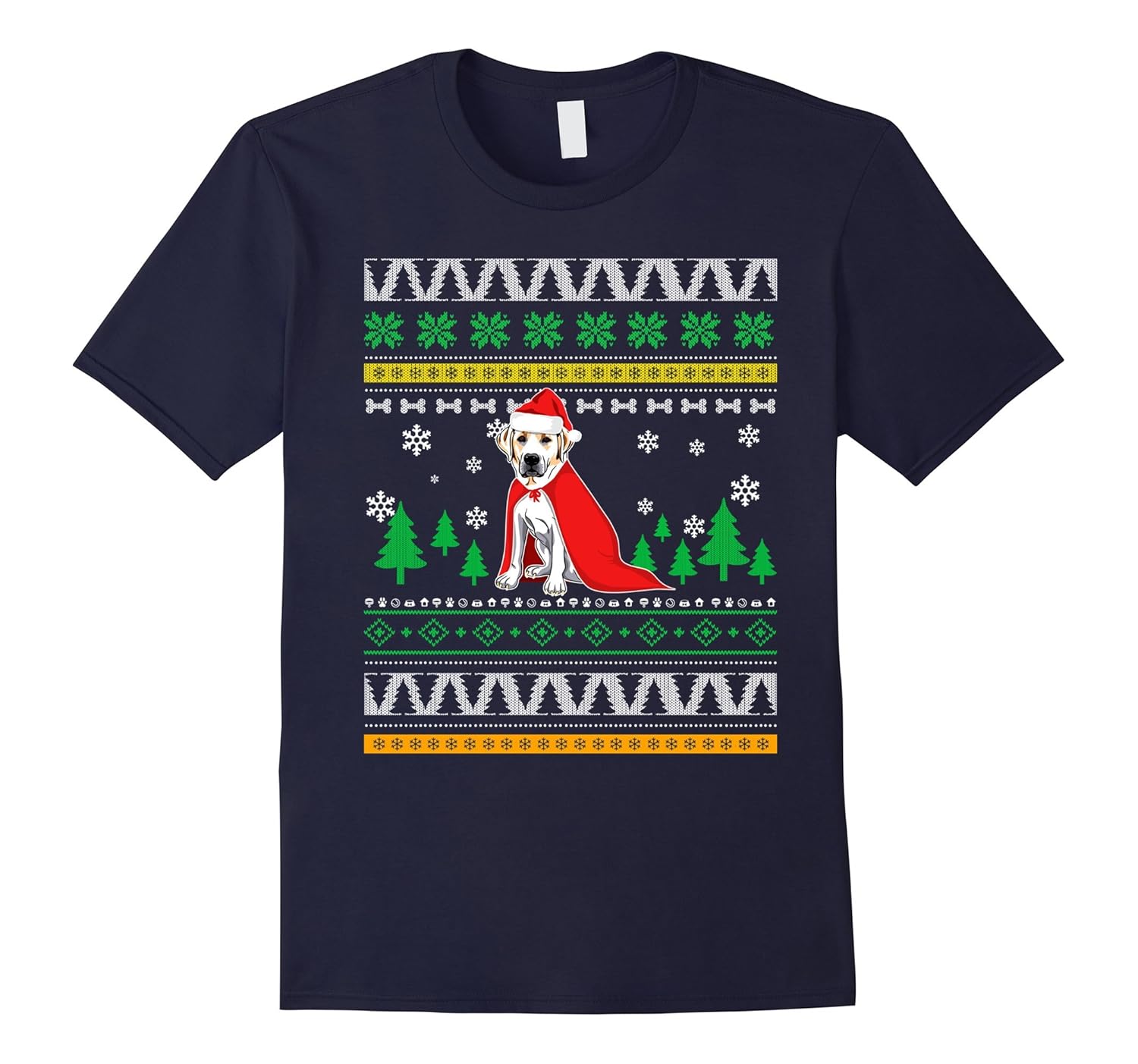 Cute Labrador Ugly Christmas Sweater T-Shirt Pet Dog Lover-ANZ